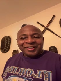 Poster for Birthday video from Vas Blackwood