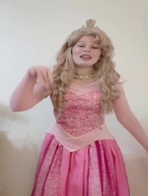 Poster for Holiday video from Disney Princess - The Princess Project