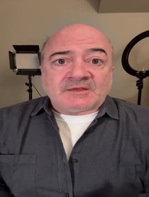 Poster for Pep Talk video from Matt Servitto “Agent Harris”