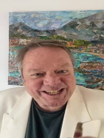 Poster for Birthday video from Ted Robbins
