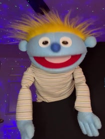 Poster for Pep Talk video from Blue Elmo TikTok