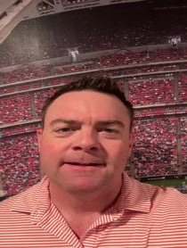 Poster for Fantasy football video from Drew Dougherty