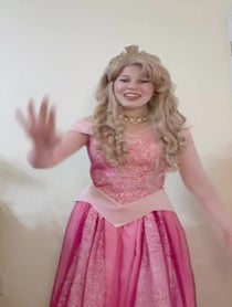 Poster for Birthday video from Disney Princess - The Princess Project