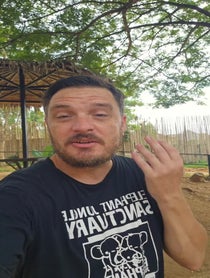 Poster for Give Thanks video from Elephant Jungle Sanctuary Thailand