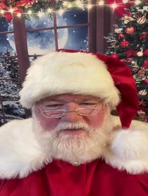 Poster for Holiday video from Santa
