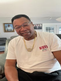Poster for Pep Talk video from Larry Holmes