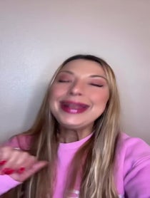 Poster for Birthday video from Roxy Manning aka Red Carpet Roxy