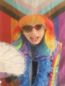 Poster for Pep Talk video from Drag Queen Of Positivity