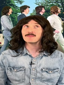 Poster for Birthday video from Beatles Impressions