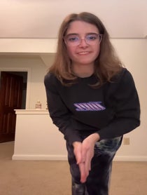 Poster for Birthday video from Zoey Grace