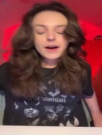Poster for Birthday video from Cadie