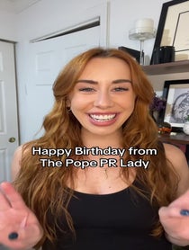 Poster for Birthday video from Britt Migs