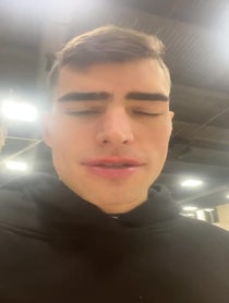 Poster for Birthday video from Luka Garza