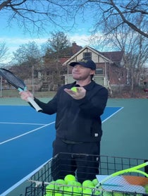Poster for Birthday video from Tennis Coach Conor Casey