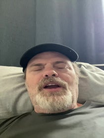 Poster for Holiday video from Rainn Wilson