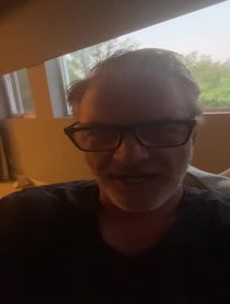 Poster for Birthday video from Chris Noth