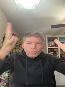 Poster for Birthday video from Rob Liefeld