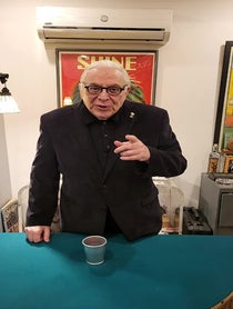 Poster for Holiday video from Bernie Shine, Magician to the Stars!