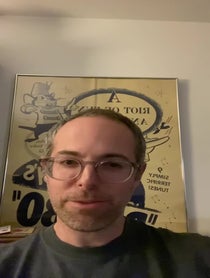 Poster for Birthday video from The Flop House Podcast