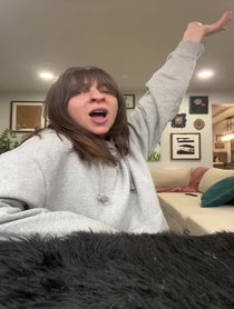 Poster for Holiday video from Gabbie Hanna