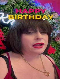 Poster for Birthday video from Knock Off Nessa