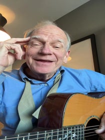 Poster for Birthday video from Livingston Taylor
