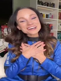 Poster for Holiday video from Emily Calandrelli