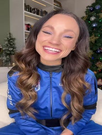 Poster for Holiday video from Emily Calandrelli