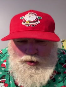 Poster for Pep Talk video from Santa Claus