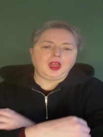 Poster for Birthday video from Siobhán McSweeney