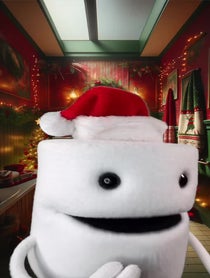 Poster for Holiday video from Toiley T. Paper