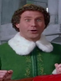 Poster for Holiday video from Buddy the Elf or Grinch AI Voice