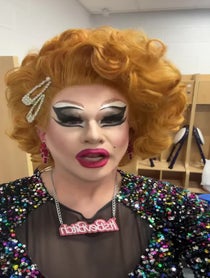Poster for Birthday video from Bev! Philly's Queen of Comedy