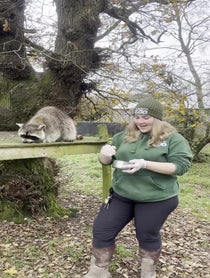 Poster for Birthday video from Ralph the Raccoon