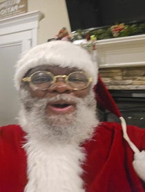 Poster for Holiday video from Santa Titus