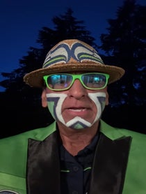 Poster for Pep Talk video from Captain Seahawk