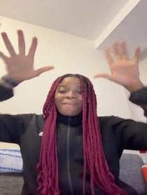 Poster for Birthday video from Jillian Alleyne