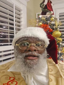 Poster for Holiday video from Santa Titus