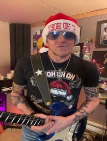 Poster for Holiday video from Gary Hoey