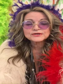 Poster for Holiday video from Janis Joplin Tribute Michelle Rohl
