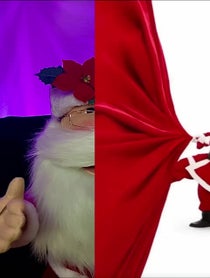 Poster for Advice video from Santa Claus (HO HO HO)