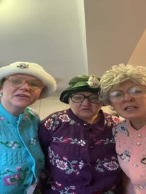 Poster for Birthday video from Fizzogs Dancing Grannies