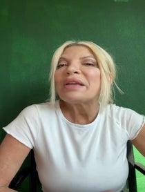 Poster for Birthday video from Tori Spelling