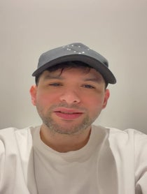 Poster for Birthday video from Aaron Frazer
