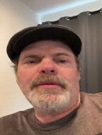 Poster for Holiday video from Rainn Wilson
