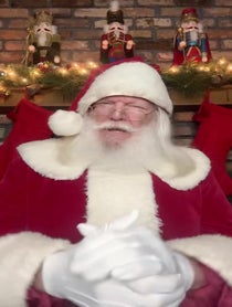 Poster for Holiday video from Poems From Santa