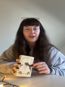 Poster for Tarot reading video from Alex Reads Tarot