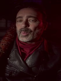 Poster for Holiday video from Negan (I be Negan Parody)