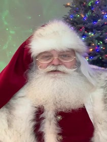 Poster for Holiday video from Santa Claus Jim Kringle