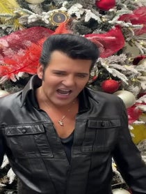 Poster for Birthday video from ELVIS IMPERSONATOR AKA RIK GAYNOR